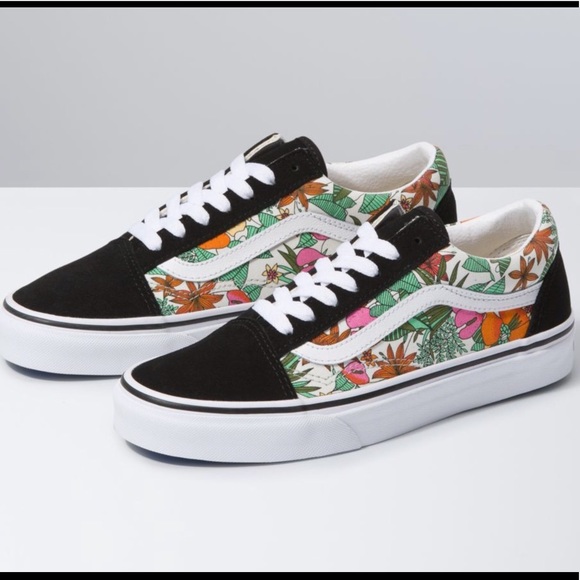 Vans Multi Tropic Old Skool Shoes - Picture 2 of 10